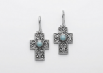 mythological oxidised earrings