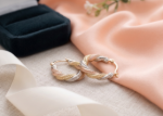 medium hoop earrings
