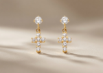 14kt gold plated earrings