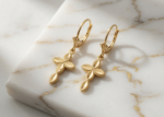 lightweight gold earrings